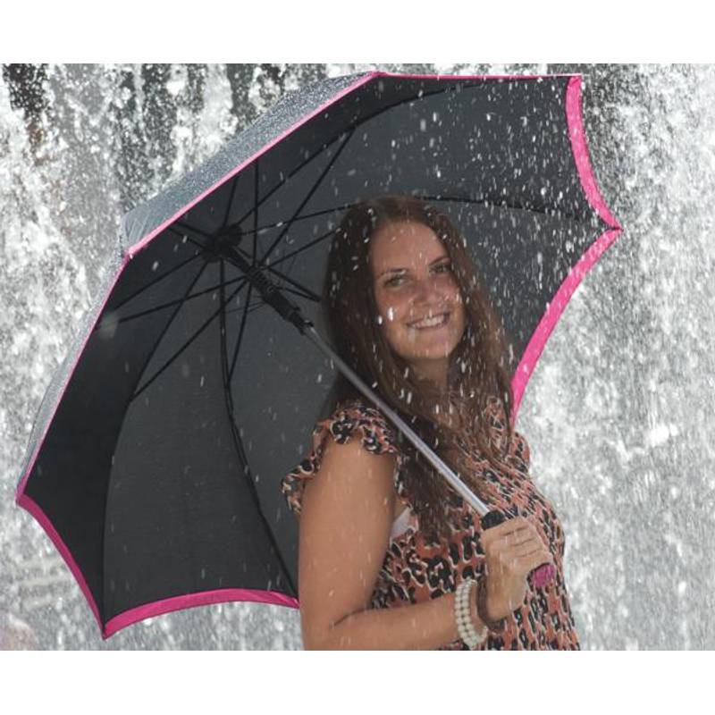 Automatický deštník, růžová Automatický deštník, růžová